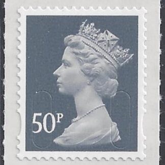 U2925  50p slate  'M12L'    DLR   U/M (MNH)