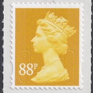 U2931  88p yellow  'MA13'   DLR   U/M (MNH)