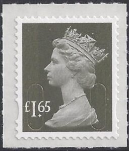 U2950 £1.65 grey-olive ' M11L' DLR U/M (MNH)