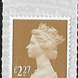 U2958  £2.27 bistre  'M17L'  SBP L/s    DLR  U/M  (MNH)