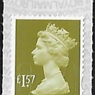 U2948   £1.57  yellow-olive  'M17L'   SBP L/s   DLR  U/M  (MNH)