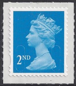 U2975 2nd bright blue CB 'MAIL' DLR U/M (MNH)