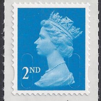 U2975 2nd bright blue CB 'MAIL'   DLR  U/M (MNH)