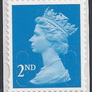 U2979 2nd bright blue CB 'MBIL'   DLR  U/M (MNH)
