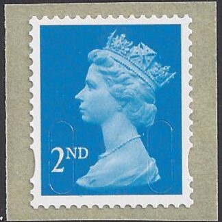 U2980 2nd bright blue CB 'MRIL'   DLR  U/M (MNH)