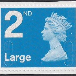 U2988  2nd Large  Bright blue 2B   'FOYAL'   Walsall  U/M (MNH)
