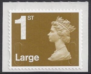 U2989 1st Large Gold 2B 'ROYBL' DLR U/M (MNH)