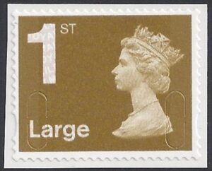 U2990 1st Large Gold 2B 'FOYAL' Walsall U/M (MNH)