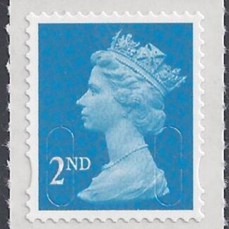 U2995  2nd Bright blue CB 'MA11'  DLR  U/M (MNH)