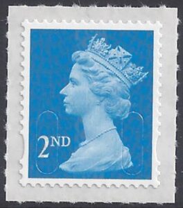 U2995  2nd Bright blue CB 'MA15'  DLR  U/M (MNH)