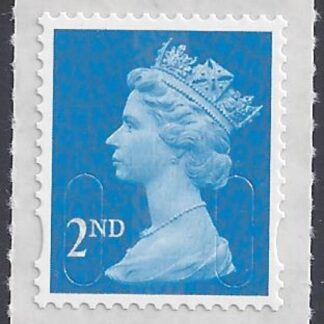 U2995  2nd Bright blue CB 'MA15'  DLR  U/M (MNH)