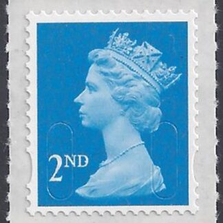 U2995  2nd Bright blue CB 'MA16'  DLR  U/M (MNH)