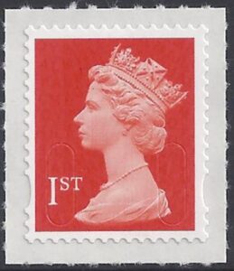 U2997 1st Vermilion 2B 'M12L' DLR U/M (MNH)