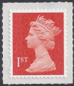 U2997 1st Vermilion 2B 'MA13' DLR U/M (MNH)