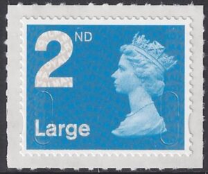 U3000 2nd Large Bright blue 2B 'MA13' DLR U/M (MNH)
