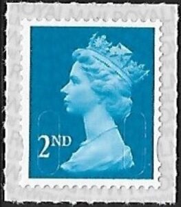 U2995 2nd Bright blue CB 'MA17' SBP T2 DLR U/M (MNH)