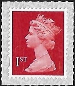 U2998 1st bright scarlet 2B 'M17L' SBP T2 DLR U/M (MNH)