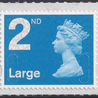 U3000  2nd Large Bright blue 2B  'M16L'  DLR   U/M (MNH)