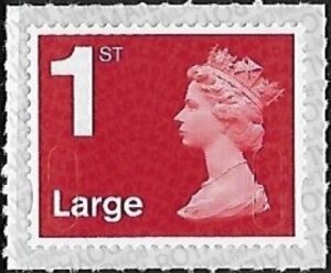 U3003 1st Large Bright scarlet 2B 'M17L' SBP T2 DLR U/M (MNH)