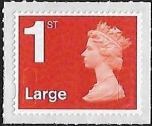 U3002 1st Large Vermilion 2B 'M16L' DLR U/M (MNH)