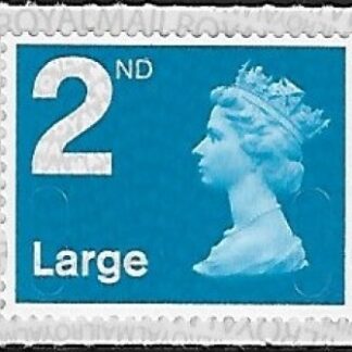 U3000  2nd Large Bright blue 2B  'M17L'  SBP T2   DLR   U/M (MNH)
