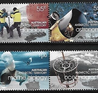 1995 Australian Antarctic Territories  SG180-3  International Polar Year Set of 4 Values U/M (MNH)