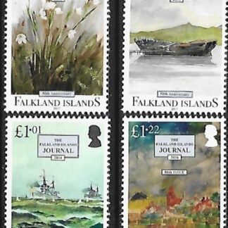 2017 Falkland Islands. SG.1364-7  Falkland Islands Journal. set 4 values U/M (MNH)
