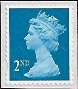 U3010 2nd bright blue MBIL M13L Walsall u/m (MNH)