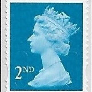 U3010 2nd bright blue MBIL M14L Walsall  u/m (MNH)