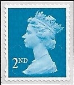 U3010 2nd bright blue MBIL M12L Walsall u/m (MNH)