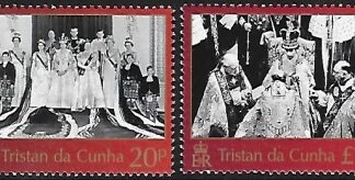 2003  Tristan Da Cunha. SG.775-6 50th Anniversary of the Coronation. set 2 values U/M (MNH)