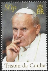 2005 Tristan Da Cunha. SG.845 Pope John Paul II U/M (MNH)