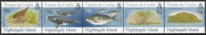 2006 Tristan Da Cunha SG.850-4 Islands (4th series) set 5 values U/M (MNH)