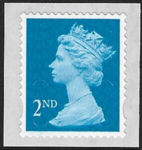 U3012 2nd bright blue MRIL M12L Walsall U/M (MNH)