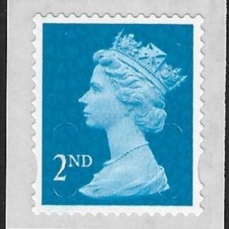 U3012  2nd bright blue MRIL  M12L  Walsall U/M (MNH)