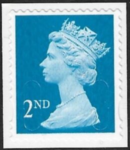 U3013 2nd bright blue MTIL MA10 Walsall U/M (MNH)