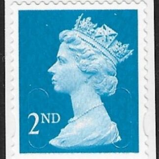 U3013  2nd bright blue MTIL M12L  Walsall  U/M (MNH)