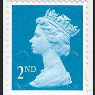 U3013  2nd bright blue MTIL M14L  Walsall  U/M (MNH)