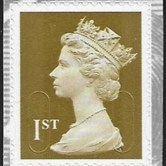 U3017 1st Gold MPIL  MA10 break at Top & Bottom  Walsall  U/M (MNH)