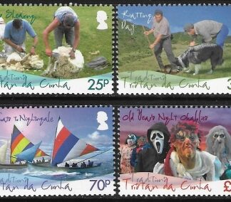 2009  Tristan Da Cunha.  SG.956-9  Traditions (1st series)  4 values U/M (MNH)