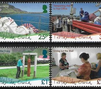 2009 Tristan Da Cunha.  SG.960-3 Mail to Tristan Da Cunha. set 4 values U/M (MNH)