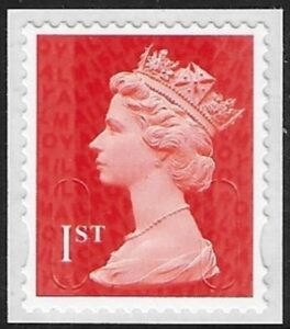 U3021 1st vermilion MBIL M15L Walsall U/M (MNH)