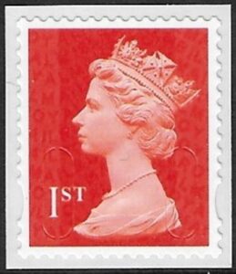 U3021 1st vermilion MBIL M13L Walsall U/M (MNH)