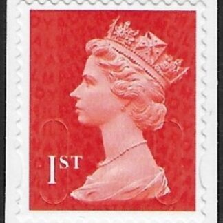 U3022  1st vermilion  MCIL  M12L  Walsall U/M (MNH)