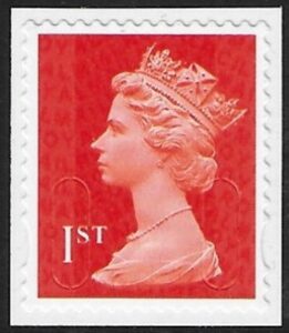 U3022 1st vermilion MCIL M14L Walsall U/M (MNH)