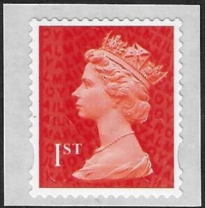 U3023 1st vermilion MRIL M13L Walsall U/M (MNH)