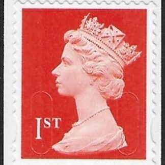 U3025  1st vermilion  MTIL  M12L   Walsall  U/M (MNH)