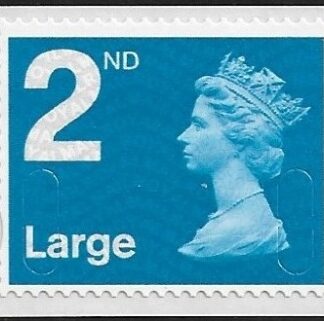 U3031  2nd Large bright blue MBIL  MA10   DLR  U/M (MNH)