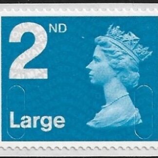 U3031 2nd Large bright blue MBIL  MA11   DLR  U/M (MNH)