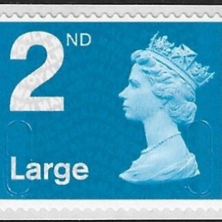U3031 2nd Large bright blue MBIL  MA14   Walsall  U/M (MNH)